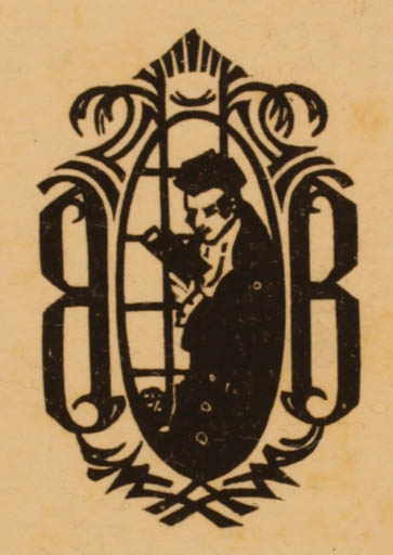 Exlibris by Elisabeth Schumacher from Germany for ? B. B. - Text/Writing 