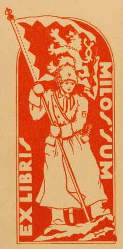 Exlibris by Milos Sum from Germany for Milos Sum - Military/War 